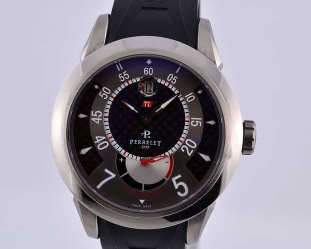 Perrelet Louis-Frederic Titanium / Rubber Power Reserve 43.5MM