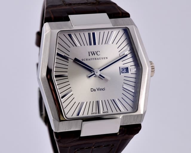 IWC Da Vinci Automatic Vintage Collection Platinum Silver Dial 40MM