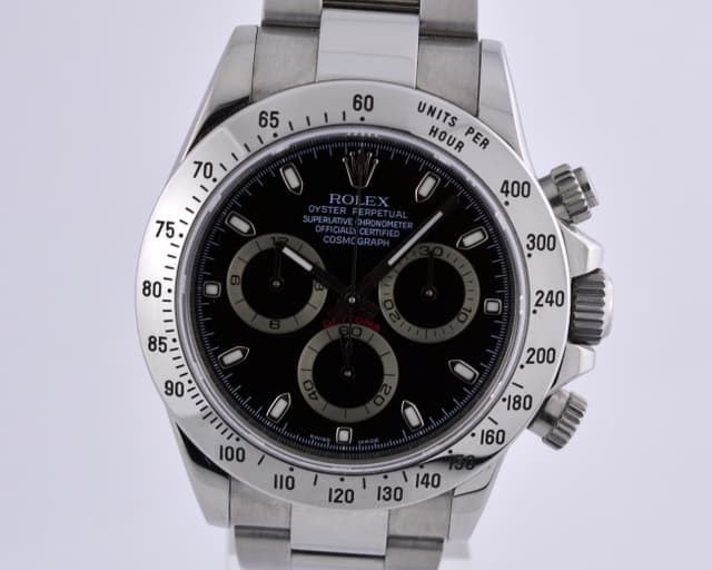 Rolex Daytona SS Black Dial
V Series (2009)