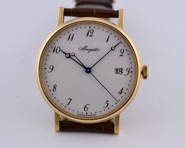 Breguet Classique Enamel Dial Automatic 18K Yellow Gold 38MM