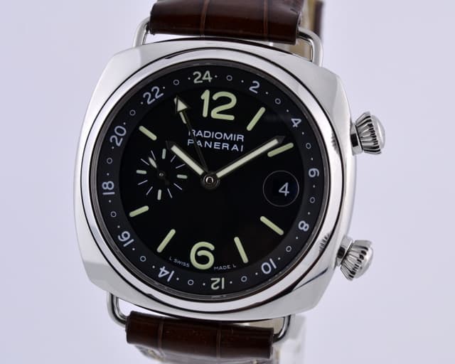 Panerai Radiomir GMT SS Black Dial G Series (2005) 42MM 