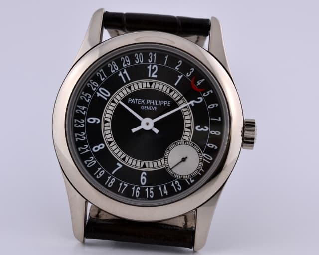 Patek Philippe 6000G Calatrava Grey Dial 