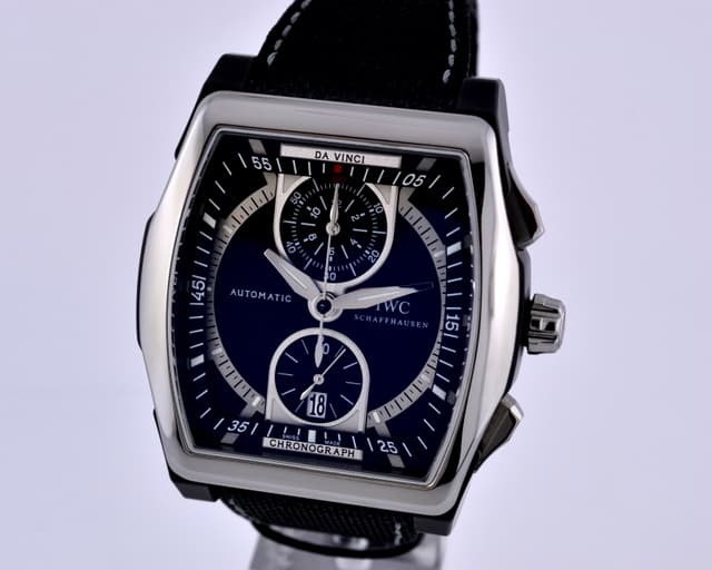 IWC Da Vinci Chronograph Flyback Titanium / Ceramic 