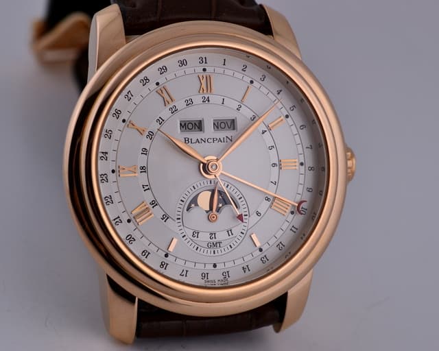 Blancpain Le Brassus Complete Calendar GMT 18K RG