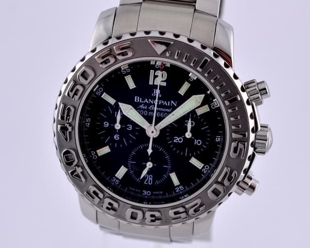 Blancpain Air Command Flyback Chronograph SS / SS