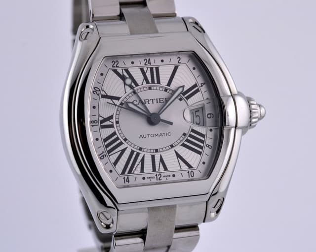 Cartier Roadster GMT XL SS/SS 