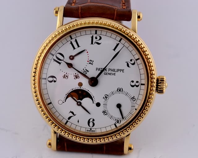 Patek Philippe Moon Phase Power Reserve 18K YG