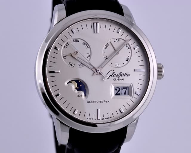 Glashutte Original Senator Calendar Moon SS
