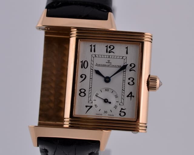 Jaeger LeCoultre Duetto 18K RG Manual Wind