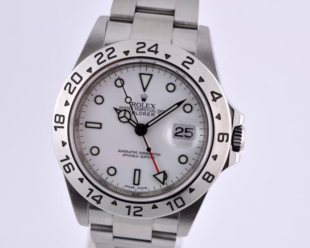 Rolex Explorer II White Dial M Series (2007) 