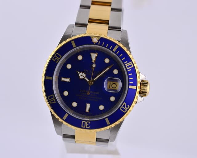 Rolex Submariner 18K / SS Blue Dial 