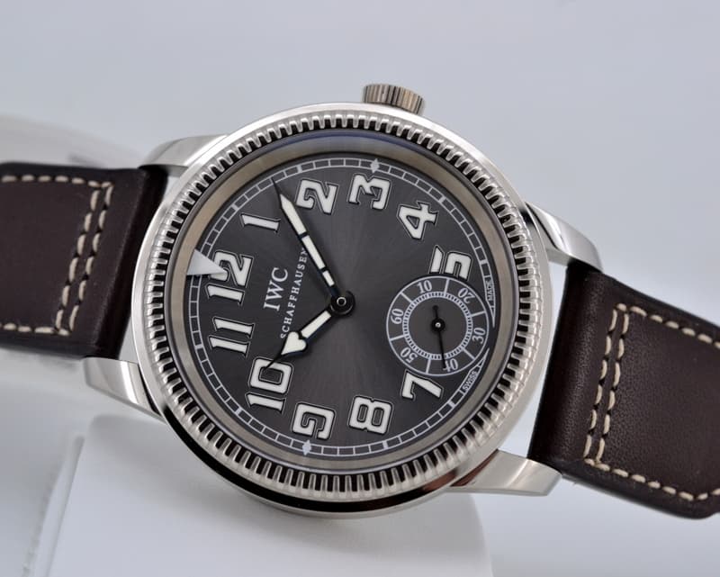 IWC Vintage Collection Pilot Watch 18K White Gold UNWORN