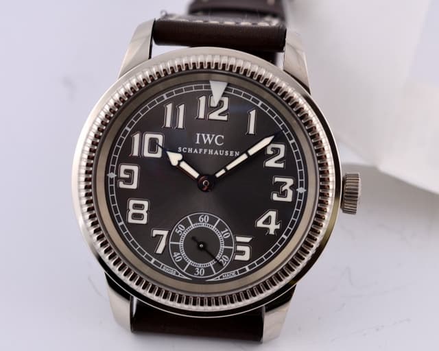 IWC Vintage Collection Pilots Watch 18K White Gold UNWORN