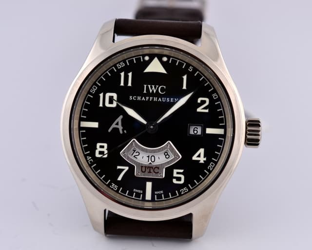 IWC Pilot Saint Exupery UTC 18K WG Limited NEW