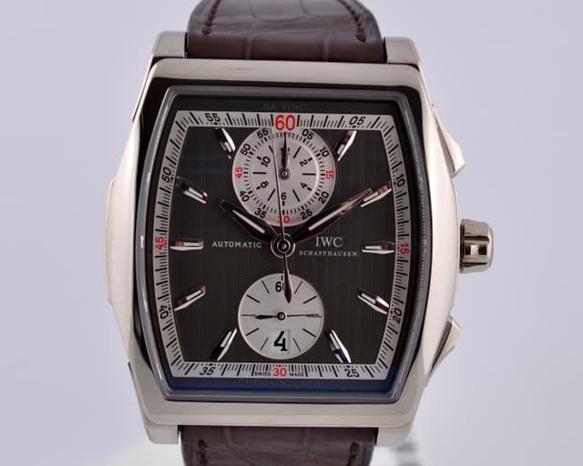 IWC Da Vinci Chronograph Flyback 18K WG NEW