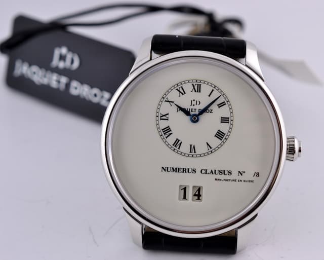 Jaquet Droz Grande Date Platinum
Limited Edition NEW
