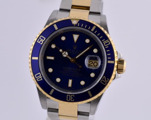 Rolex Submariner 18K / SS Blue Dial 