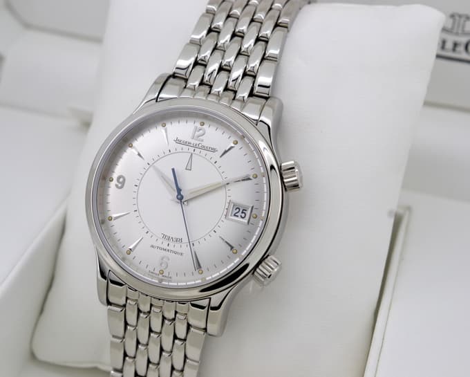 Jaeger LeCoultre Master Reveil Silver Dial SS / SS 