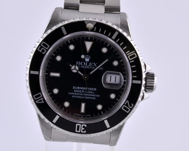 Rolex Submariner SS Black Dial 
