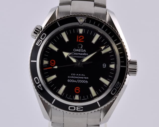 Omega Seamaster Planet Ocean Co-Axial SS / SS 42MM