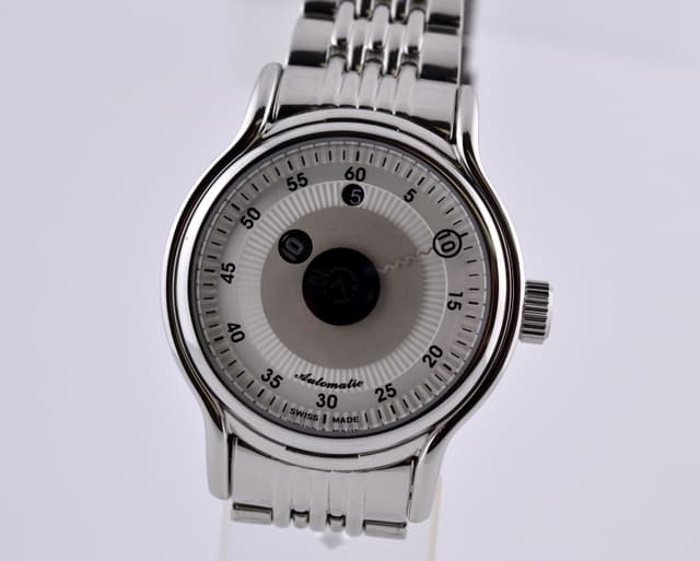 Gevril GV2 Disc Automatic Silver Dial SS/SS