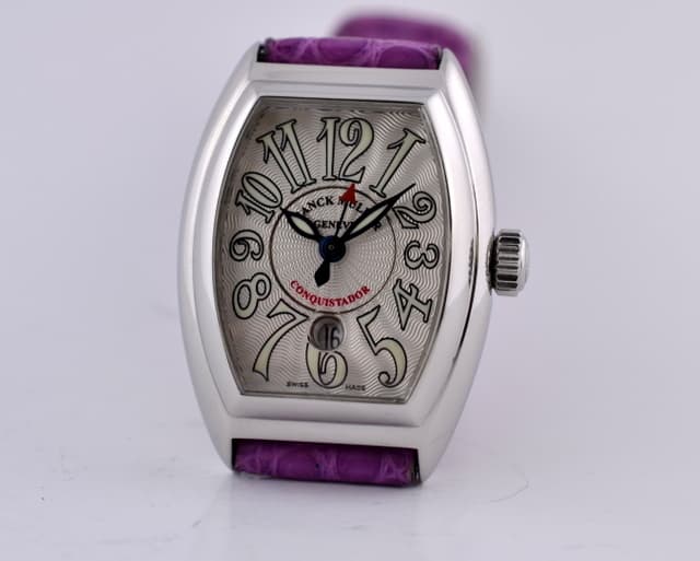 Franck Muller Conquistador Ladies SS Automatic Silver Dial