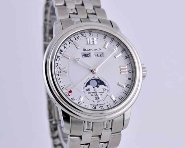 Blancpain Complete Calendar White Dial SS / SS 
