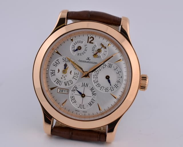 Jaeger LeCoultre Master Perpetual 8 Day 18K Rose Gold