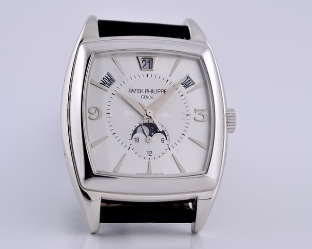 Patek Philippe Gondolo Calendario 18K WG Silver Dial 