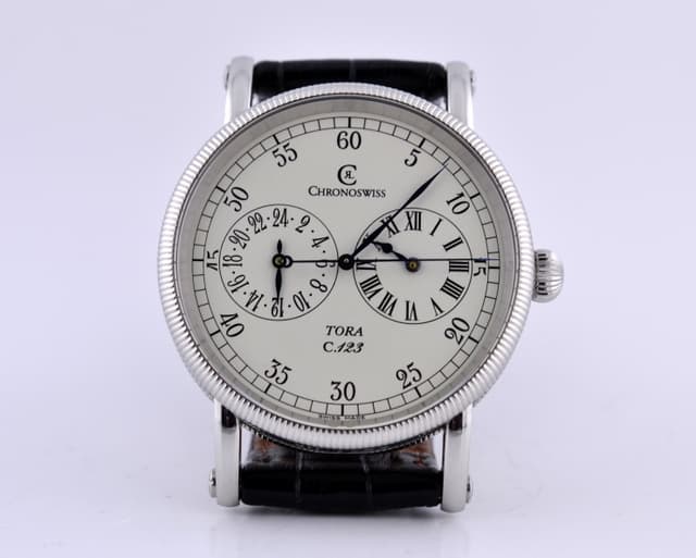 Chronoswiss Tora Dual Time SS Cream Dial 