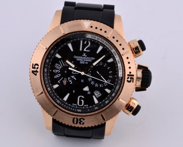 Jaeger LeCoultre Master Compressor Diving Chronograph 18K RG


