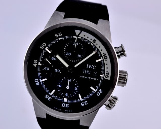 IWC Aquatimer Chronograph SS / Rubber 