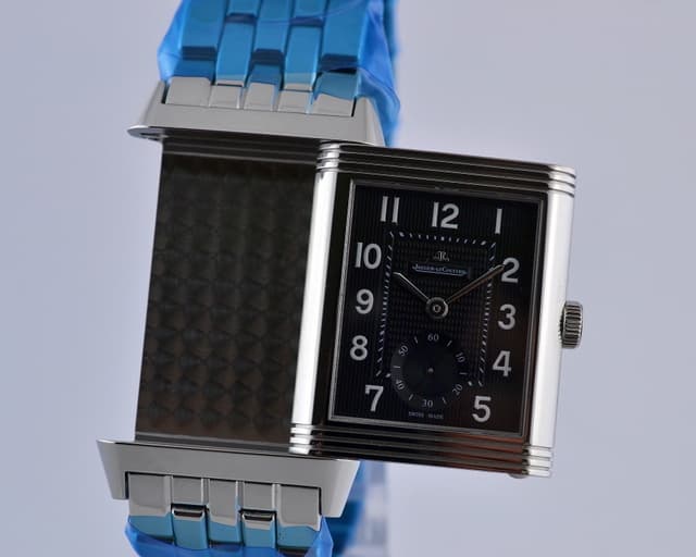 Jaeger LeCoultre Grande Reverso 976 Black Dial SS/SS