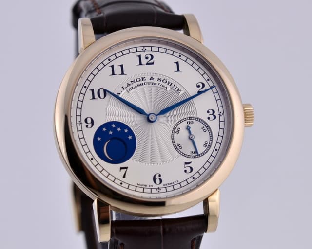 A. Lange and Sohne 1815 Moonphase Honey Gold Hommage to FA Lange