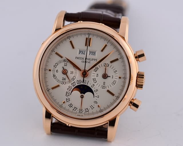 Patek Philippe Perpetual Calendar Chronograph 18K RG 
