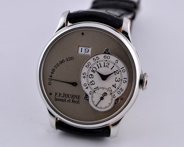 F. P. Journe Octa Reserve De Marche Platinum Grey Dial 38MM