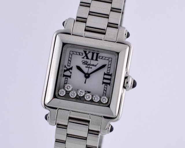 Chopard Happy Sport Square Large SS/SS 7 Diamond 