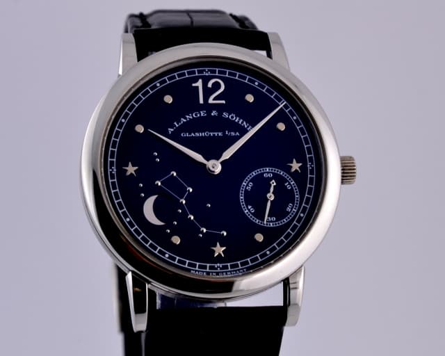 A. Lange and Sohne 1815 Moonphase
Hommage to Emil Lange
Platinum 