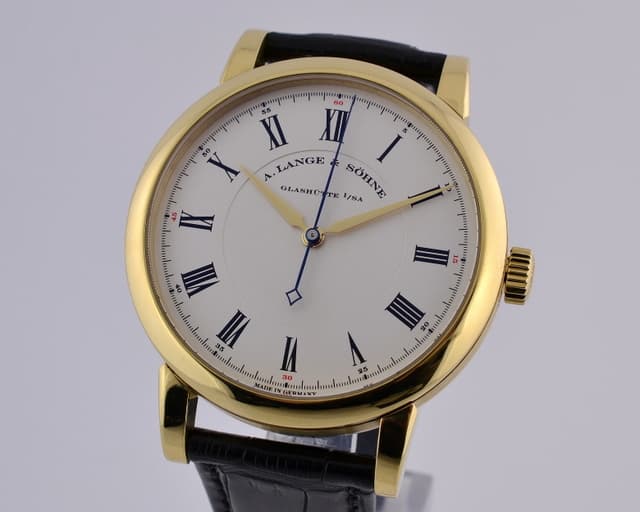 A. Lange and Sohne Richard Lange 18K YG 