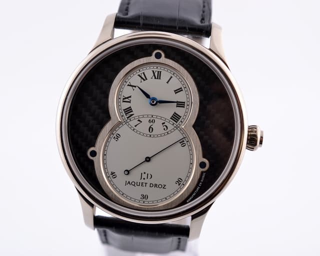 Jaquet Droz Grande Seconde Carbon Dial 18K WG