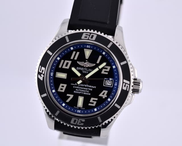 Breitling Super Ocean Pro Black Dial / Rubber 