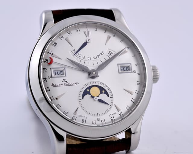 Jaeger LeCoultre Master Calendar SS Silver Dial
