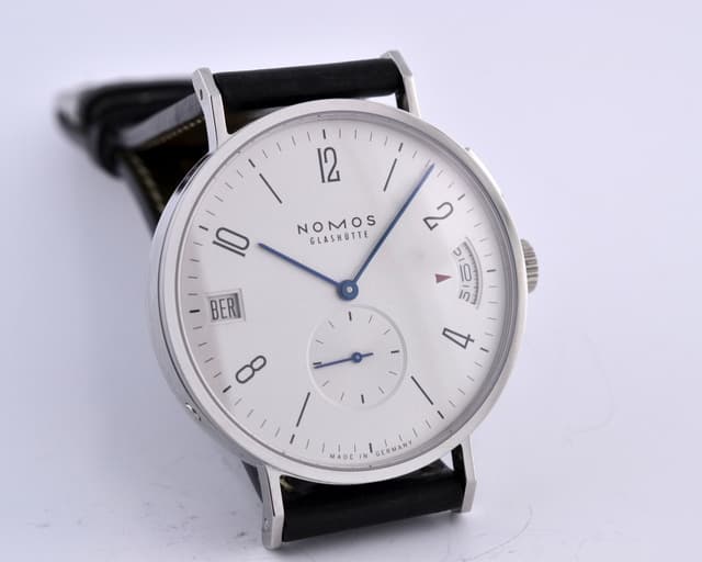 Nomos Tangomat GMT World Time SS White Dial NEW