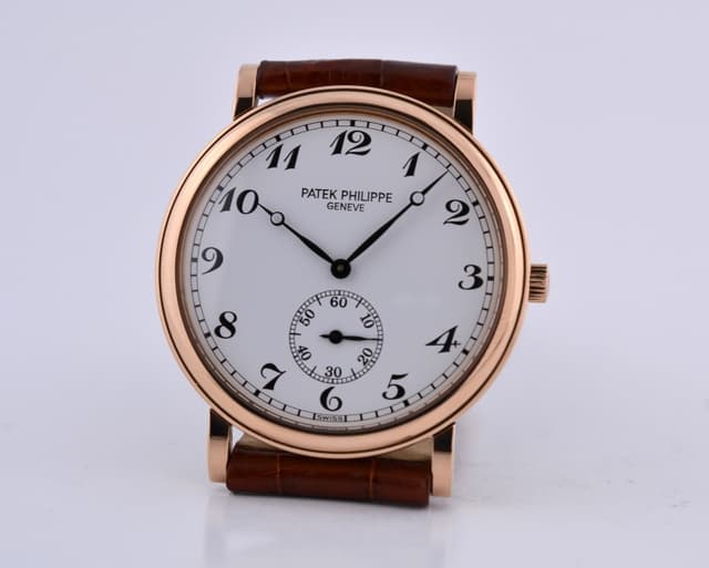 Patek Philippe Calatrava White Dial Arabic Numerals 33MM
