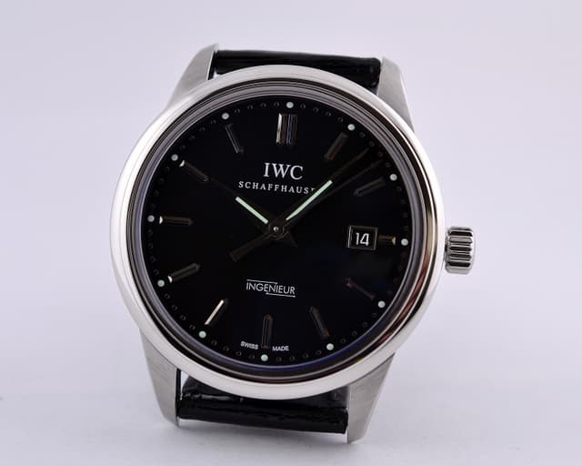 IWC Ingenieur Vintage Collection Black Dial SS 