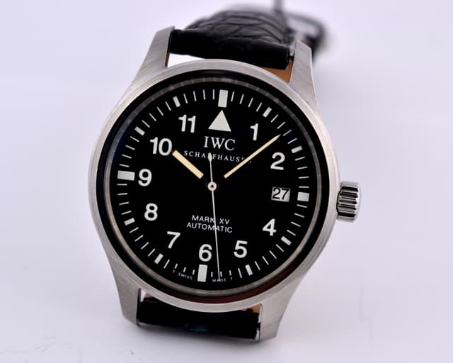 IWC Mark XV SS / Strap Black Dial 