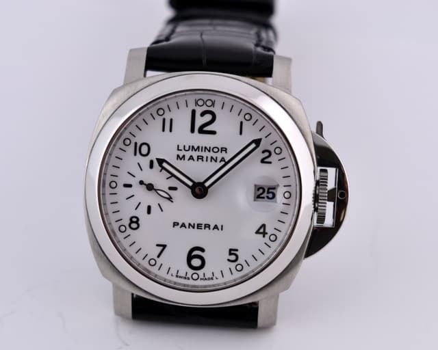 Panerai Luminor Marina SS White Dial 40MM