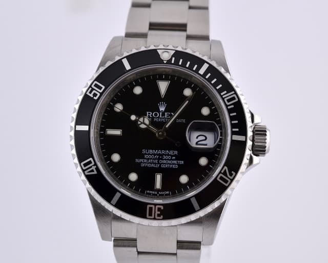Rolex Submariner SS Black Dial 