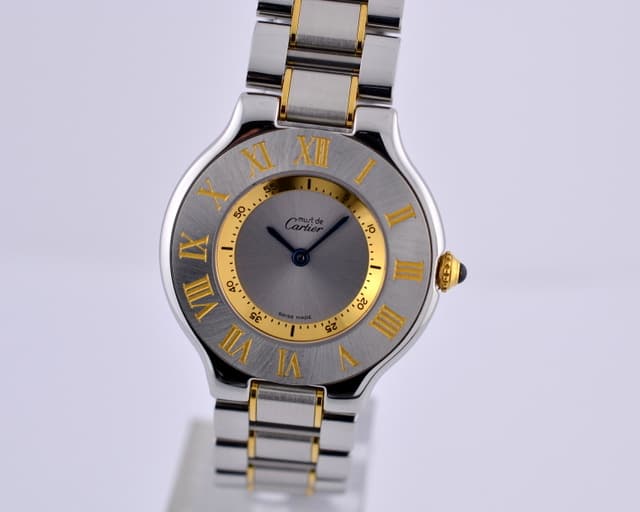 Cartier Must 21 Medium 18K / SS 
