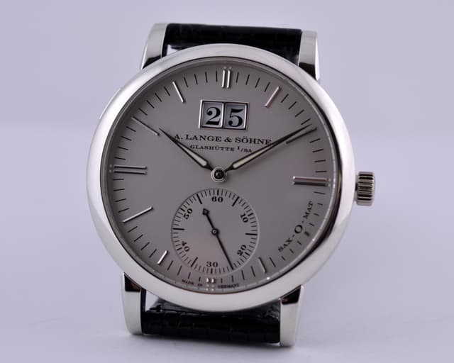 A. Lange and Sohne Langematik Big Date Platinum 37MM 